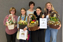17. ročník Zámeckého vázání v Kelči -  Natálie Lockerová získala  3. místo v kategorii „Velikonoční dekorace“ a Tereza Milada Motyková obdržela diplom za „Nejoriginálnější vazbu“.